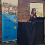 APEX 2024 Lydia Smith Young engineer Lydia Smith of Transpower presents to the audience