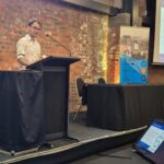 APEX 2024 Nathan Miller Young engineer Nathan Miller of Ergo Consulting presents to the audience