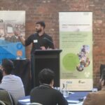 APEX 2024 Vatsal Gajjar 2 Powerco's young engineer Vatsal Gajjar presents to the audience