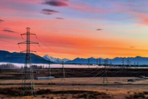 Aoraki Sunrise overlooks foggy Twizel - M Malla